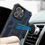 MyBat Sturdy Hybrid Protector Cover (with Stand) for Apple iPhone 13 Pro (6.1) - Ink Blue / Black