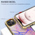 MyBat TUFF Kleer Hybrid Case for Apple iPhone 13 (6.1) - Pink Marbling / Electroplating Gold
