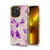 MyBat TUFF Kleer Hybrid Case for Apple iPhone 13 Pro (6.1) - Electroplated Purple Marble / Electroplating Gold
