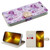 MyBat MyJacket Wallet Diamond Series for Apple iPhone 13 Pro (6.1) - Fresh Purple Flowers