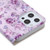 MyBat MyJacket Wallet Diamond Series for Apple iPhone 13 Pro (6.1) - Fresh Purple Flowers