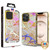 MyBat TUFF Kleer Hybrid Case for Apple iPhone 13 Pro (6.1) - Pale Yellow Marbling / Electroplating Gold