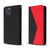 MyBat Splicing MyJacket Wallet for Apple iPhone 13 Pro Max (6.7) - Black / Red