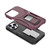 MyBat Pro Antimicrobial Stealth Series (with Stand) for Apple iPhone 13 Pro (6.1) - Plum / Black
