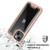 MyBat Pro Lux Series Case with Tempered Glass for Apple iPhone 13 mini (5.4) - Rose Gold