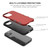 MyBat Pro TUFF Subs Series Case for Apple iPhone 13 (6.1) - Red