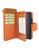 Piel Frama 905 Orange WalletMagnum Leather Case for Apple iPhone 13 mini