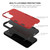 MyBat Pro TUFF Subs Series Case for Samsung Galaxy S22 Plus - Red