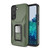 MyBat Pro Antimicrobial Stealth Series (with Stand) for Samsung Galaxy S22 Plus - Army Green / Black
