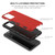 MyBat Pro TUFF Subs Series Case for Samsung Galaxy A037U / Galaxy A03s - Red