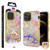 MyBat TUFF Kleer Hybrid Case for Apple iPhone 12 Pro Max (6.7) - Pale Yellow Marbling / Electroplating Gold