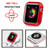MyBat Aluminum Alloy Magnetic Protector Cover for Apple watch 42mm/Watch Series 3 42mm / Watch Series 2 42mm - Red