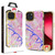 MyBat Pro TUFF Kleer Hybrid Case for Apple iPhone 14 Plus - Pink Marbling / Electroplating Gold