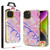 MyBat Pro TUFF Kleer Hybrid Case for Apple iPhone 14 Plus - Pink Marbling / Electroplating Gold