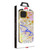 MyBat Pro TUFF Kleer Hybrid Case for Apple iPhone 14 Plus - Pale Yellow Marbling / Electroplating Gold