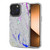 MyBat Pro TUFF Kleer Hybrid Case for Apple iPhone 14 Pro (6.1) - White Marbling / Electroplating Silver