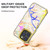 MyBat Pro TUFF Kleer Hybrid Case for Apple iPhone 14 Pro (6.1) - Pale Yellow Marbling / Electroplating Gold