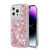 MyBat Quicksand Glitter Hybrid Protector Cover for Apple iPhone 14 Pro Max (6.7) - Heart Vines