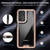 MyBat Pro Lux Series Case with Tempered Glass for Samsung Galaxy A23 5G - Rose Gold