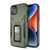 MyBat Pro Antimicrobial Stealth Series (with Stand) for Apple iPhone 14 Plus - Army Green / Black