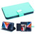 MyBat MyJacket Wallet Xtra Series for Apple iPhone 14 Plus - Teal Green / Dark Blue