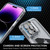 MyBat Pro Lux Series Case with Tempered Glass for Apple iPhone 14 Pro (6.1) - Clear