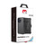 MyBat Pro Antimicrobial Maverick Series Case with Holster and Tempered Glass for Apple iPhone 14 Pro (6.1) - Black / Black