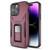 MyBat Pro Antimicrobial Stealth Series (with Stand) for Apple iPhone 14 Pro (6.1) - Plum / Black