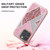 MyBat Pro TUFF Kleer Hybrid Case for Apple iPhone 14 Pro Max (6.7) - Electroplated Rose Gold / Transparent Clear Mini Crystals & Glitter