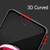 MyBat 3D Carbon Fiber Full Coverage Soft Edge Tempered Glass Screen Protector for Apple iPhone 8 Plus/7 Plus / 6s Plus/6 Plus - Black