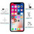 Asmyna Full Coverage Tempered Glass Screen Protector for Apple iPhone XS/X / 11 Pro - Black