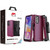 MyBat Pro Antimicrobial Maverick Series Case with Holster for Samsung Galaxy A23 5G - Plum / Black