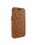 Piel Frama 937 Tan Ostrich iMagnum Leather Case for iPhone 15 / iPhone 14 Pro / iPhone 14