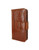 Piel Frama 933 Brown Crocodile WalletMagnum Leather Case for Apple iPhone 14