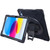 MyBat Rotatable Stand Protector Cover (with Wristband) for Apple iPad 10.9 (2022) - Black / Black