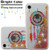 Airium Quicksand Glitter Hybrid Protector Cover for Apple iPhone XR - Dreamcatcher & Gold Stars