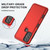 MyBat Pro TUFF Subs Series Case for Motorola Moto G Play (2023) - Red