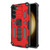 MyBat Sturdy Hybrid Protector Cover (with Stand) for Samsung Galaxy S23 Plus - Red / Black