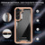 MyBat Pro Lux Series Case for Samsung Galaxy S23 Plus - Rose Gold