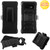 Asmyna Armor Stand Protector Cover Combo with Holster for Samsung Galaxy S10 - Black / Black