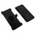 Asmyna Armor Stand Protector Cover Combo with Holster for Samsung Galaxy S10 - Black / Black