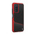 ZIZO DIVISION Series for Galaxy A03s Case - Sleek Modern Protection - Black & Red