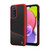 ZIZO DIVISION Series for Galaxy A03s Case - Sleek Modern Protection - Black & Red