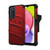 ZIZO BOLT Bundle for Galaxy A03s Case with Screen Protector Kickstand Holster Lanyard - Red