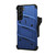 ZIZO BOLT Bundle for Galaxy S22 Plus Case with Screen Protector Kickstand Holster Lanyard - Blue