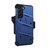 ZIZO BOLT Bundle for Galaxy S22 Plus Case with Screen Protector Kickstand Holster Lanyard - Blue