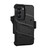 ZIZO BOLT Bundle for Galaxy S23 Case with Screen Protector Kickstand Holster Lanyard - Black