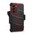 ZIZO BOLT Bundle for Galaxy S23 Case with Screen Protector Kickstand Holster Lanyard - Red