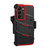 ZIZO BOLT Bundle for Galaxy S23 Case with Screen Protector Kickstand Holster Lanyard - Red
