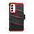 ZIZO BOLT Bundle for Galaxy S23 Plus Case with Screen Protector Kickstand Holster Lanyard - Red